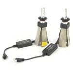 Sunxury - 2 pièces led pour phare de voiture H7, phares antibrouillard, jeu et prise, ampoules Automobiles 60W