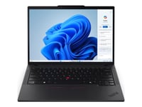 Lenovo Thinkpad T14 Gen 5 21Mm - 180-Graders Hengseldesign - Intel Core Ultra 7 - 165U / Inntil 4.9 Ghz - Win 11 Pro - Intel Graphics - 32 Gb Ram - 512 Gb Ssd Tcg Opal Encryption, Performance - 14" Oled 2880 X 1800 (2.8K) @ 120 Hz - Gigabit Ethernet