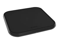 Zens Single Aluminium Wireless Charger - Trådlös Laddningsplatta + Växelströmsadapter - 10 Watt - Apple Fast Charge, Fc - Europa