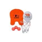 Avilia- Set de Jeu de Basket-Ball avec Panier, Tapis et 3 Mini balles, ND