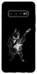 Coque pour Galaxy S10+ Guitare Boston Terrier