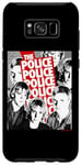 Coque pour Galaxy S8+ Logo du groupe The Police Red Repeat