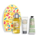 L'OCCITANE Almond Beauty Easter Egg | Sweet Scented | 95% Readily Biodegradable | Luxury Bath & Body Gift Set for All