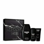 Drakkar Noir by Guy Laroche 3-Piece Men 3.4 oz EDT +1.7 oz Shower Gel +2.6 Deo