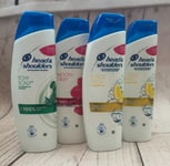 Head & Shoulders Smooth & Silky Shampoo 4 x 250ml Various scents,see description