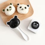 Panda Rice Sushi Material Tool Seaweed Embossers Seaweed Clip Rice Ball Mold