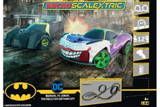 SCALEXTRIC Micro Set Batman vs Joker Race For Gotham City