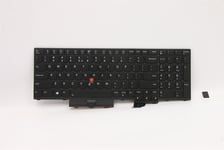 Lenovo ThinkPad P17 Gen 1 Keyboard US Europe Black Backlit 5M10Z54377