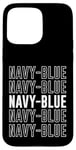 Coque pour iPhone 15 Pro Max Bleu marine