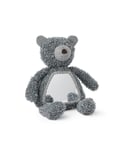 Smallstuff - Activity bear w. mirror, wool bouclé, grey - (40048-04)