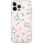 ERT GROUP mobile phone case for Samsung S21 PLUS original and officially Licensed Disney pattern Alice 001 optimally adapted to the shape of the mobile phone, partially transparent