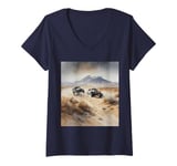 Womens Dirt Buggy Version 4 V-Neck T-Shirt