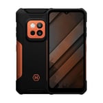 Hammer Construction 2 Thermal Smartphone Ultra-Robuste IP69 avec thermomètre et télémètre Laser, 8+8GB RAM, Android 14, 108mpx caméra Forte, Batterie 6500mAh avec Fonction powerbank, 256GB/1TB, NFC