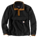 Carhartt Relaxed Fit Fleece Pullover Men Svart XL - Fri frakt