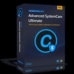 IOBIT Advanced SystemCare Ultimate 17 - Licence officielle valide pour 1 an, compatible Windows 10, Windows 11