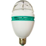 7hsevenon - Ampoule led Disco E27 3W Equi.20W Rotative 360º rgb 25000H Premium