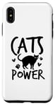 Coque pour iPhone XS Max Cats Power - Amoureux des chats