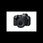 Canon EOS R6 Mark II kit 24-105 f4-7.1 Kompakt speilløst med 40b/s, 6K video