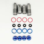 FTX DR8 Shock Body and Cap Set  -Blue