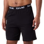 JACK & JONES Men's Jacoliver Shorts, Black, XXL