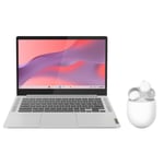 PC Portable Chromebook Lenovo IdeaPad 3 14M868 | 14'' FHD 250N - MT8186 - 8 Go - 128 Go - Chrome OS + Google Pixel Buds A-Series