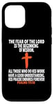 iPhone 12/12 Pro Psalms 111:10 Bible Verses Scripture Case