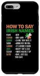 iPhone 7 Plus/8 Plus How To Say Irish Name Lucky Saint Patricks Day Shamrock Case