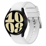 Silikon armbånd No-Gap Samsung Galaxy Watch 6 (44mm) - Hvit