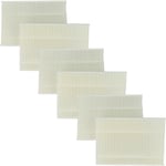 vhbw 6x filtre à pollen compatible avec Bosch Maxx WTL6500 WTL6500SK/01, WTL6500 WTL6500NL/02, WTL6500 WTL6500NL/01 sèche-linge