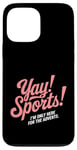 Coque pour iPhone 13 Pro Max Big Game Super Publicités Football Ironic Sports Publicités