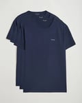 Paul Smith 3-Pack Crew Neck T-Shirt Navy