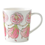 Design House Stockholm - Elsa Beskow mugg med öra 40 cl rose