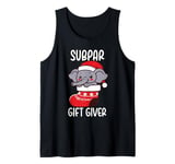 Ugly Christmas Funny White Elephant Gift Subpar Gift Giver Tank Top