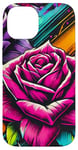 iPhone 14 Floral Rose Botanical Art, Vibrant Street Style, Love Roses Case