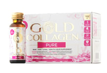 Pure Gold Collagen 10 Day Program | Hair Skin & Nails Biotin | 50ml x 10 Age 25+