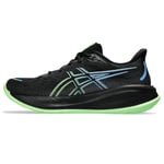 ASICS Homme Gel-Cumulus 26 Sneaker, Black Electric Lime, 40.5 EU