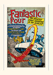 Pyramid International Fantastic Four (Cover) -Mounted Print Memorabilia 30 x 40cm, Paper, Multicoloured, 30 x 40 x 1.3 cm