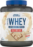 Applied Nutrition Critical Whey Protein Powder 2kg - High Protein Powder, Protein Milkshake, Muscle Building Supplement with BCAAs & Glutamine (2kg - 67 Servings) (White Choco Bueno)