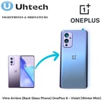 Vitre Arrière (Back Glass Phone) OnePlus 9 - Violet (Winter Mist)