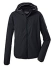 Killtec mens Veste softshell à capuche, compressible - Trin MN SOFTSHELL JCKT, anthracite foncé, M, 36870-000