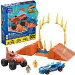 Konstruktionssats Hot Wheels Mega Construx - Smash & Crash Shark Race 245 Delar