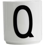 DESIGN LETTERS personal melamine cup A-Z - Q