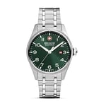 Swiss Military Hanowa Homme Analogique Quartz Montre avec Bracelet en Acier Inoxydable SMWGH2101604