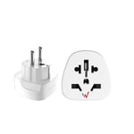 Wonder Full Power - Adaptateur de Voyage - Prises Monde vers Prise Prise EU (Type E/Type F)