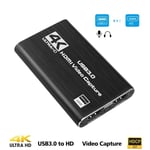 Capture VidéO 4K 1080P 60Fps HD Camera Recording Box Compatible HDMI USB 3PC Live Capture Card Enregistreur VidéO ACQUISITION CARD