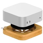 Mac Mini M4 / M4 Pro Träställ – Stövskydd, Kylning & Elegant Design