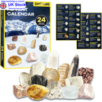 Advent Calendar 2024, Rock and Fossils Minerals Collection Advent Calendar 24 Ge