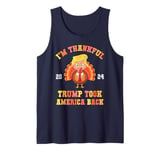 Again I'M THANKFUL Trump Won Took America Back Daddy's Home Tank Top