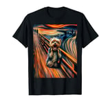 Expressionist Artsy Yorkie Dog Yorkshire Terrier T-Shirt