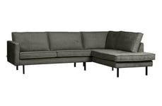 BePureHome Rodeo Corner Sofa Right Velvet frost